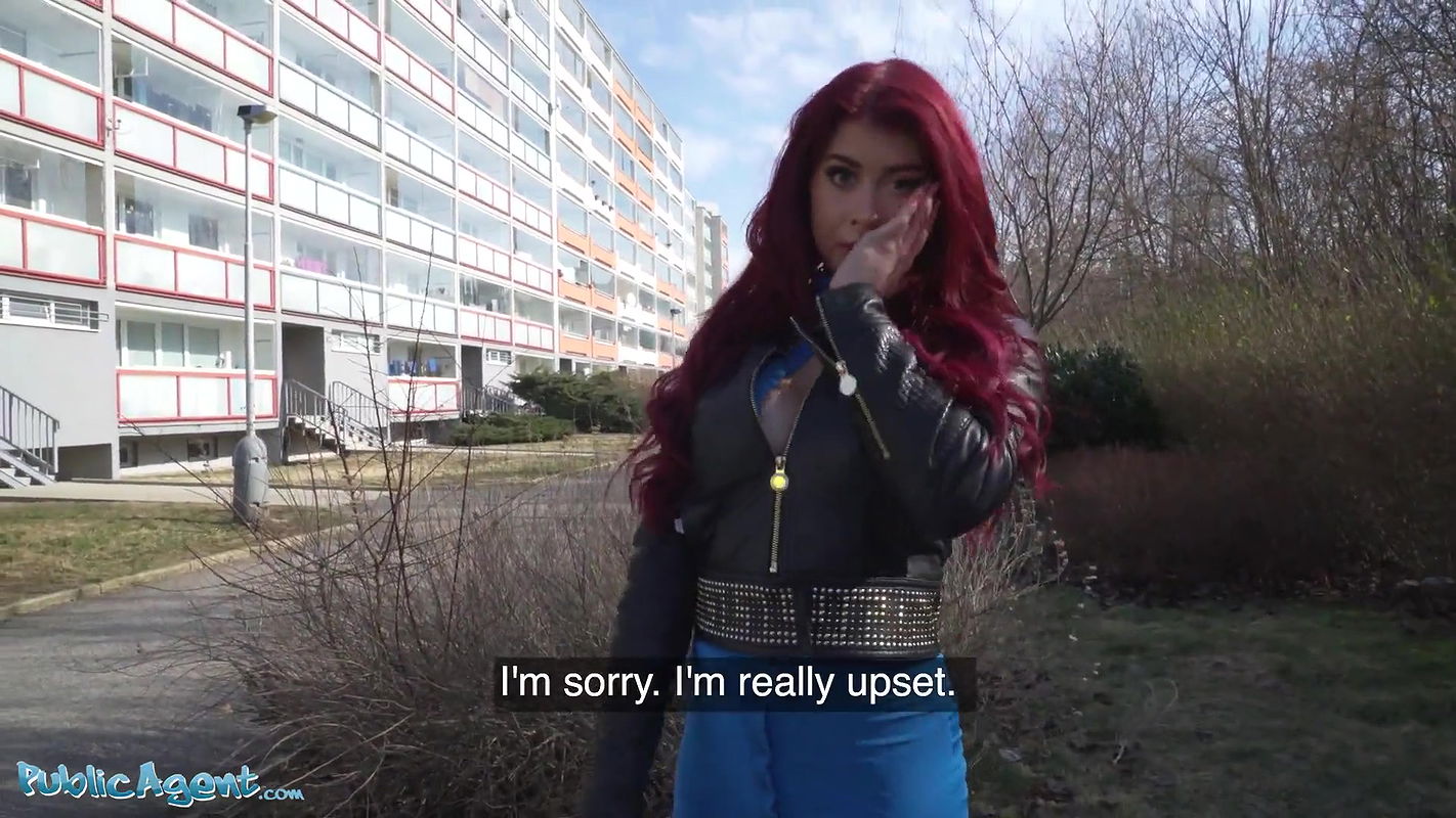 Lost Tourist Redhead Brit Fucked POV in Hotel