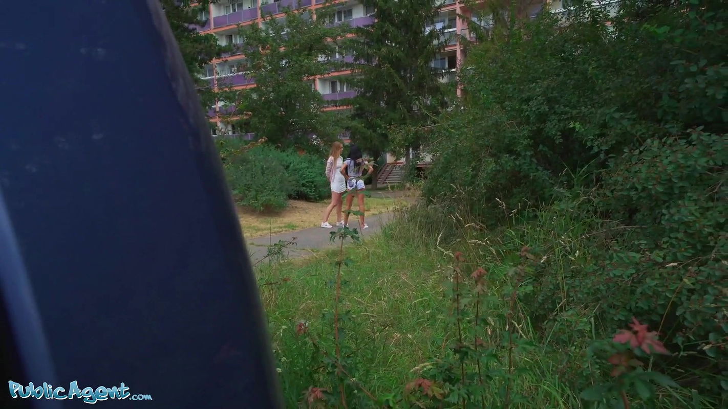 Lucky Agent in Basement Threesome With Alexis Crystal & Lexi Dona