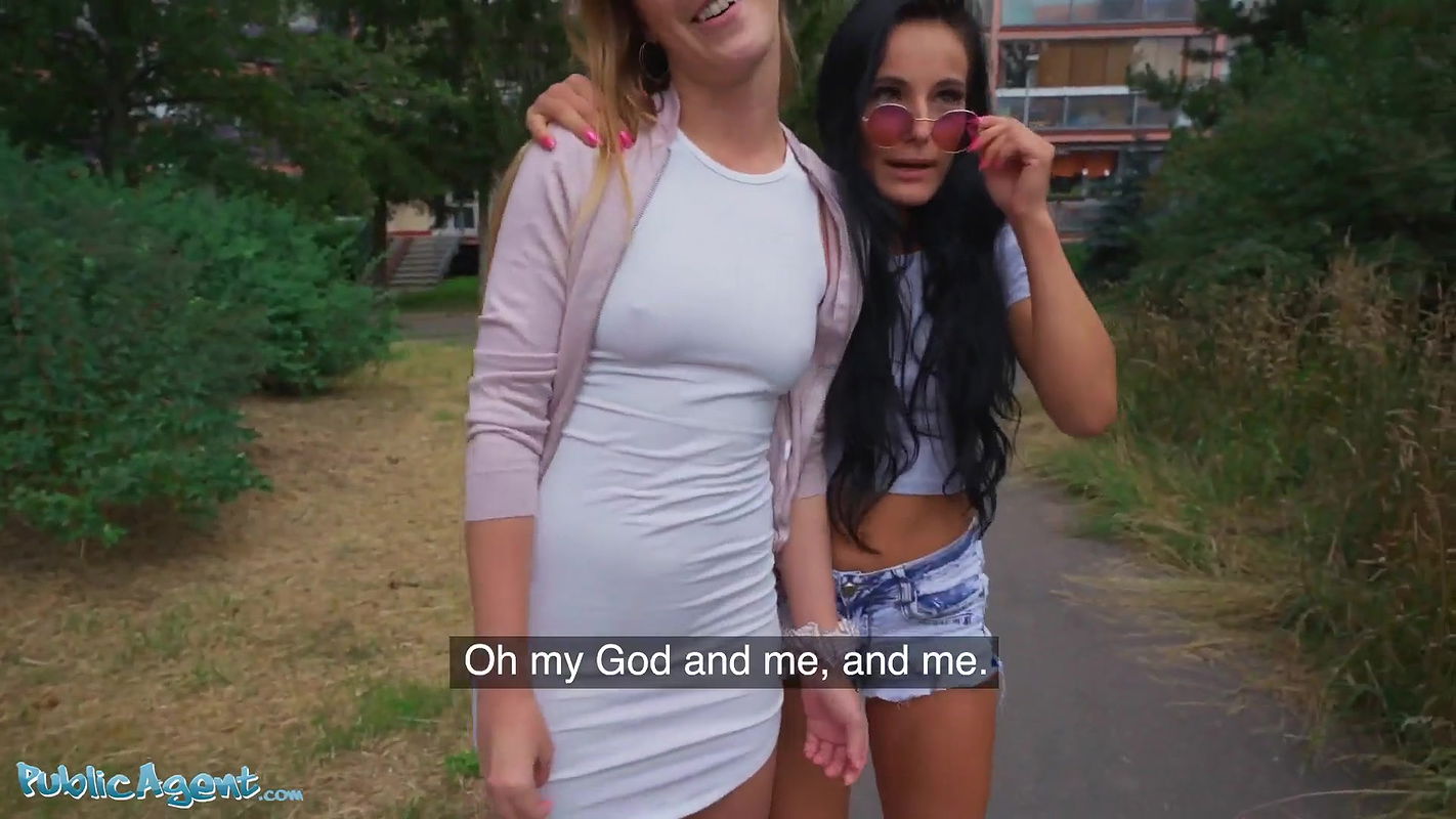 Lucky Agent in Basement Threesome With Alexis Crystal & Lexi Dona