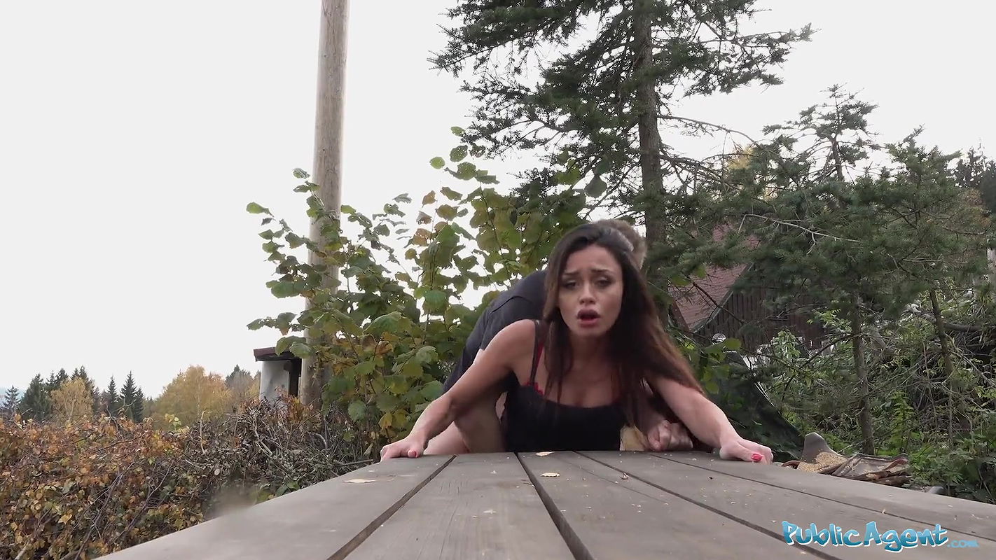 Martina Smeraldi is the hot Italian stripper in the mountains