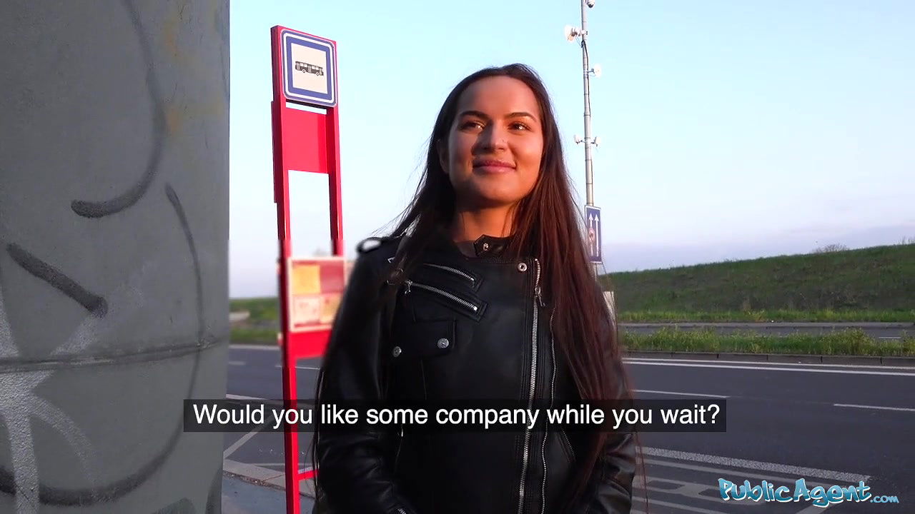 Monica Brown has her tight Russian pussy fucked outdoors