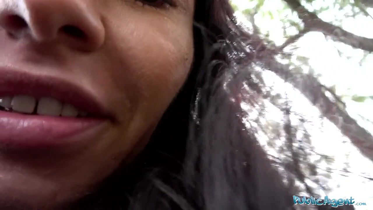 Mouthful of cum and fuck for sexy brunette babe Sasha Colibri