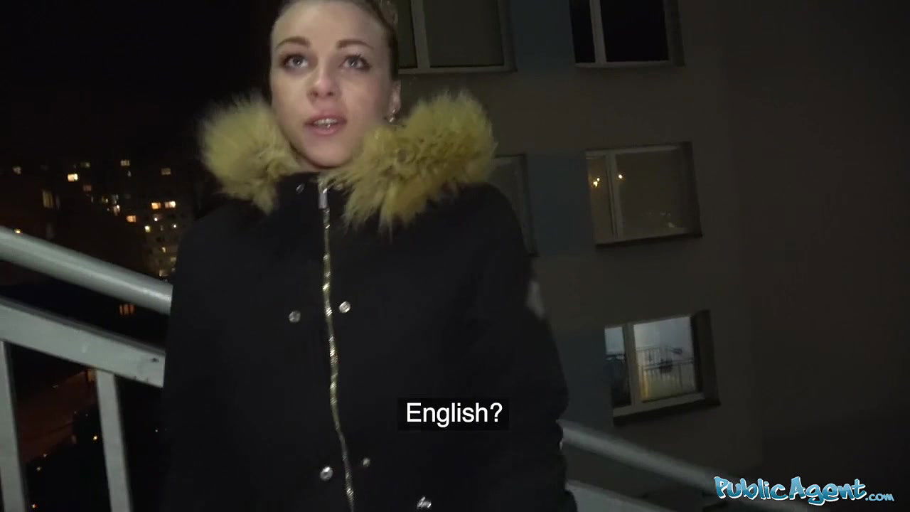 Multiple orgasms as tight pussy stretched in public toilet