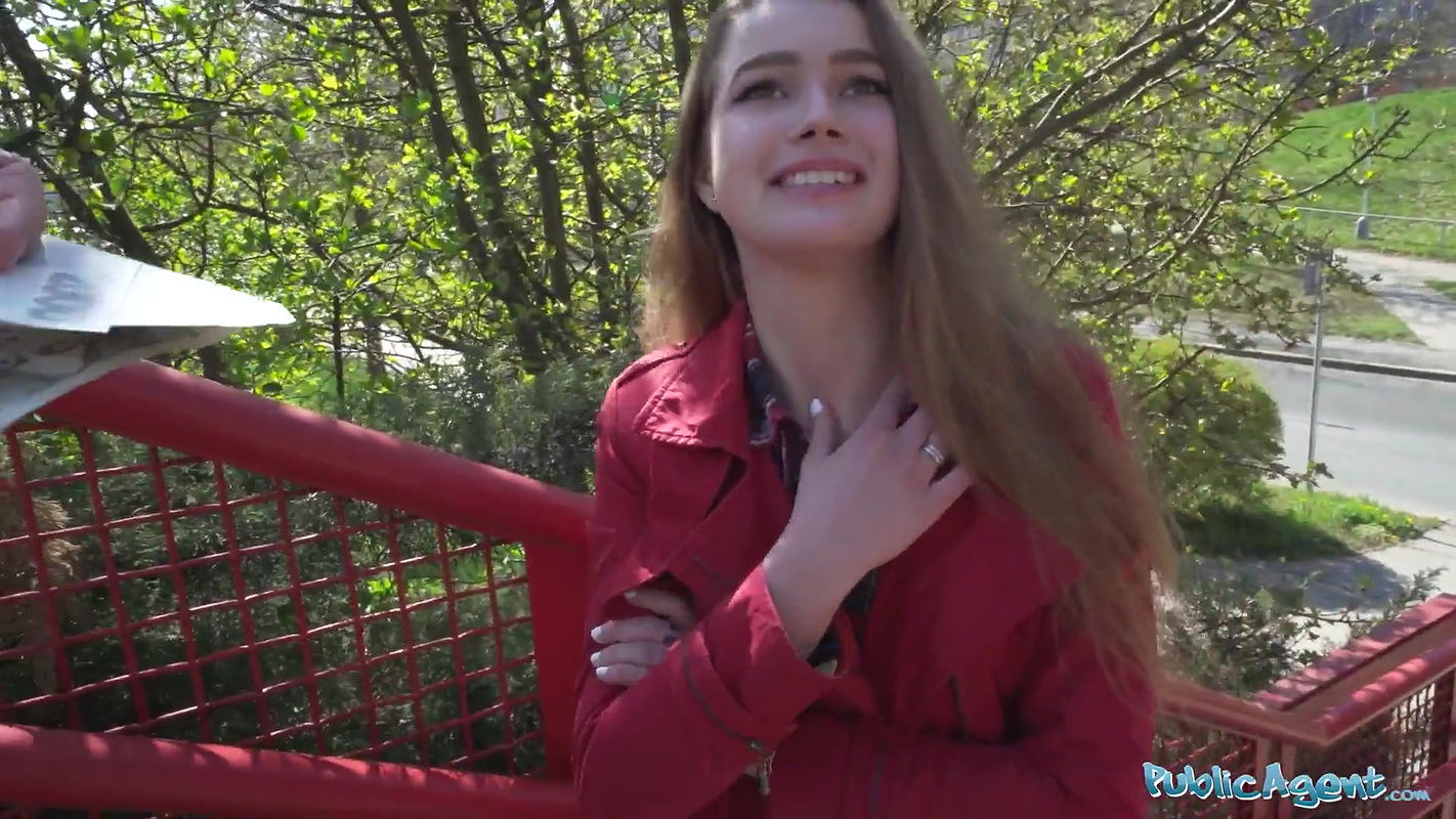 Nervous looking woman sucks and fucks cock through a gloryhole