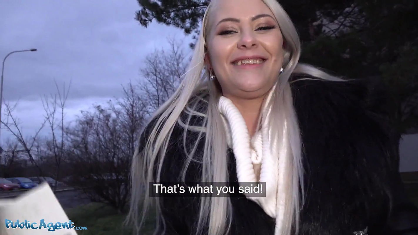 Outdoor Blowjob & Basement Fuck for Big Tits Blonde Alexa Bold