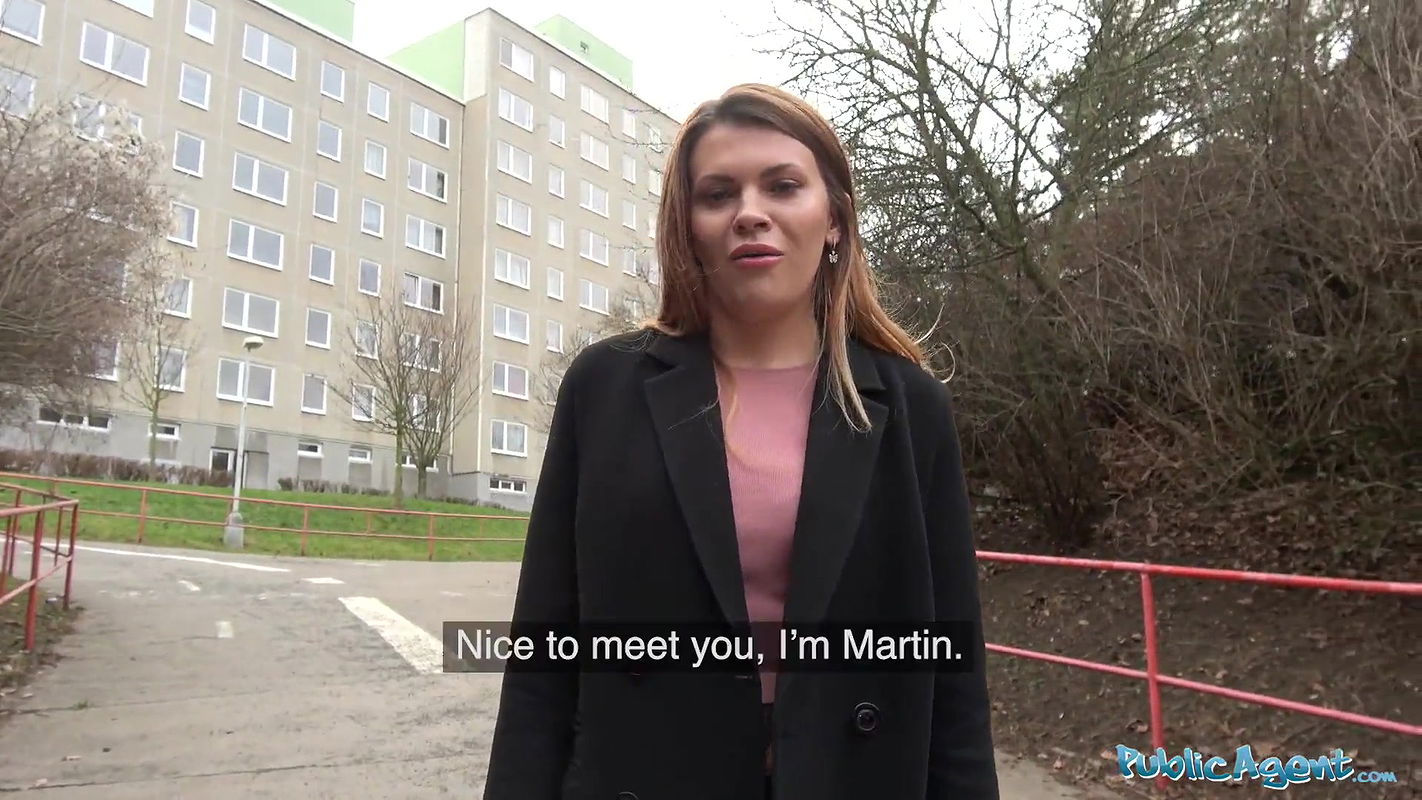 Russian shaven pussy fucked for cash