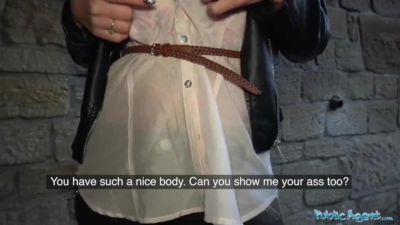 Sexy models night time public doggystyle wall fuck