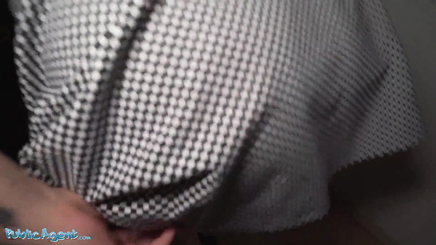 hort hair blonde amateur teen with soft natural body picked up as bus stop