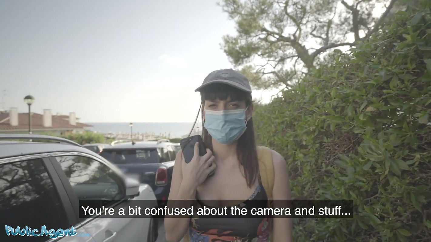 Spanish Babe Caomei Removes her Mask for Cock