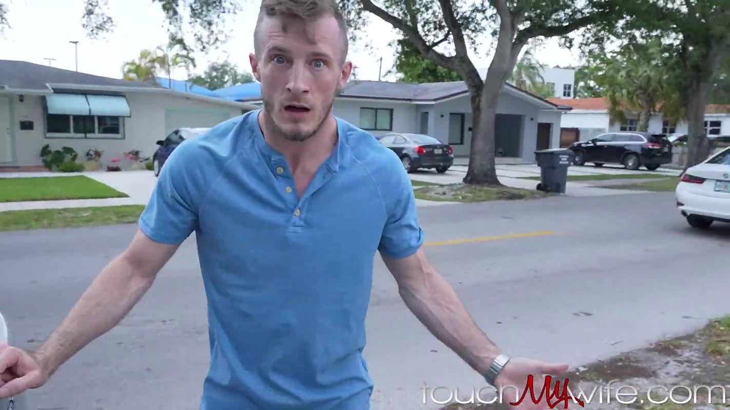 Hotwife Bribes Pissed Off Stud While Husband Watches – Cecelia Lion –