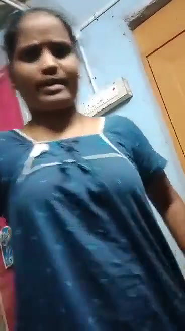 Tamil Wife Wearing Cloths