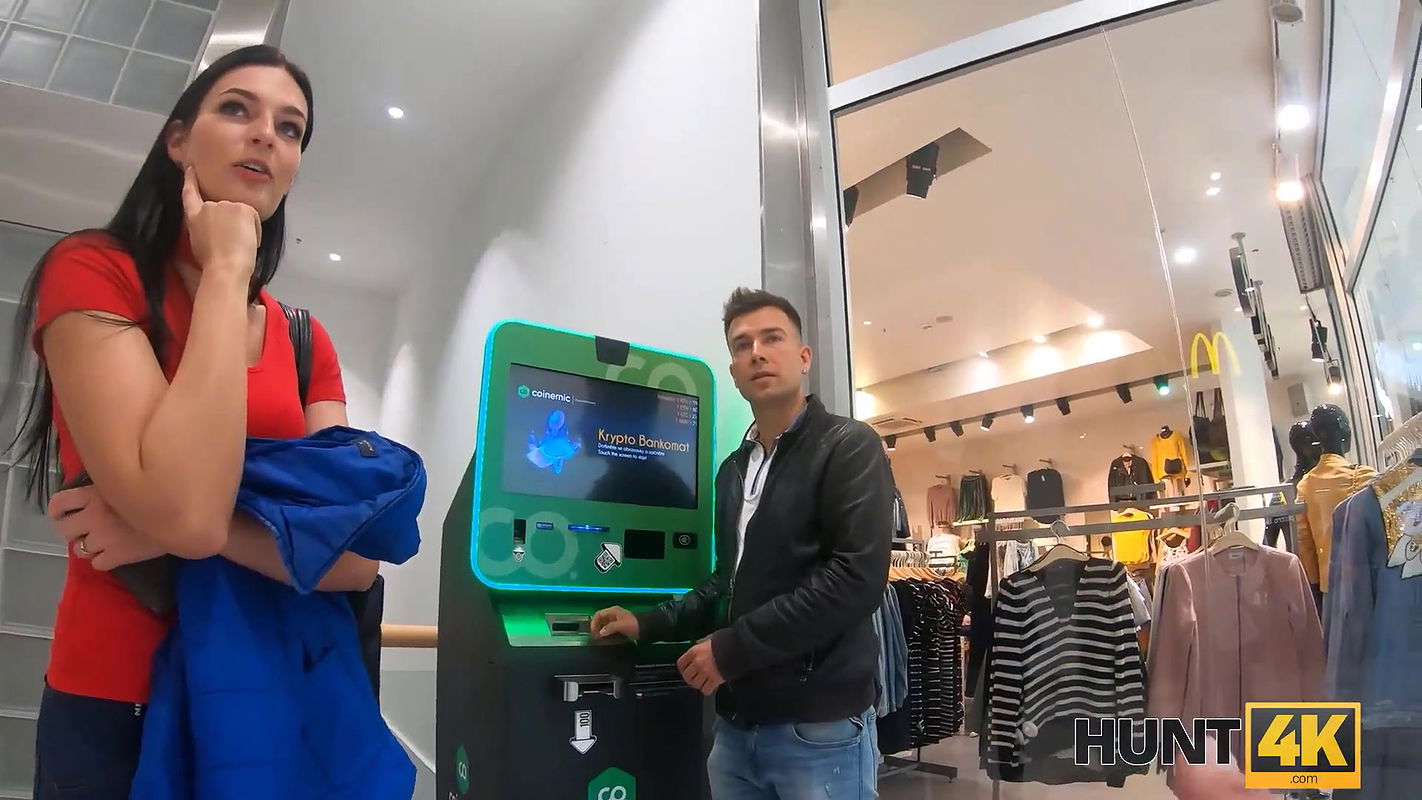 Chick in red loves fooling around so money is just a nice bonus