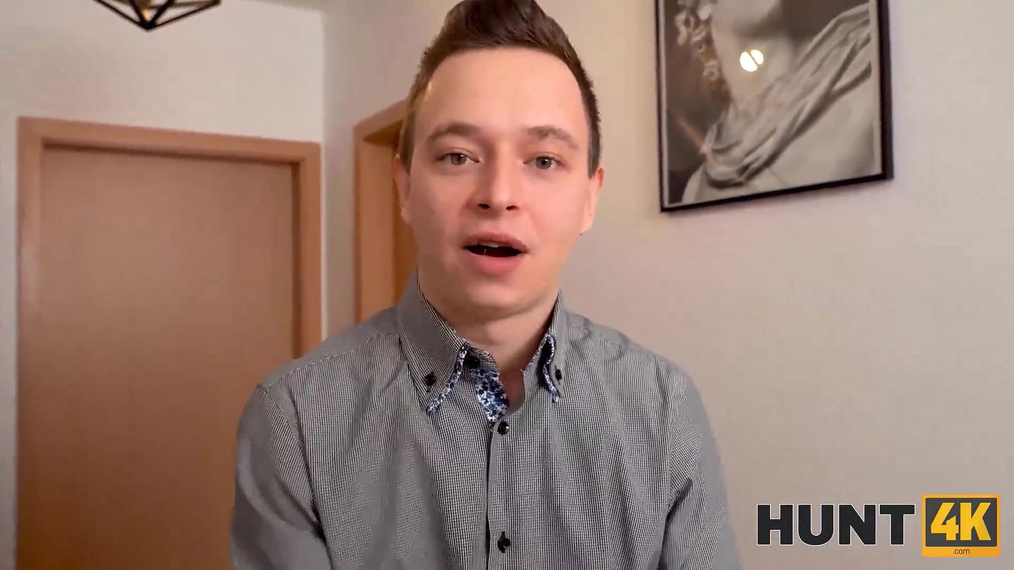 Chick with big boobs fucked by hunter who is dressed like Santa