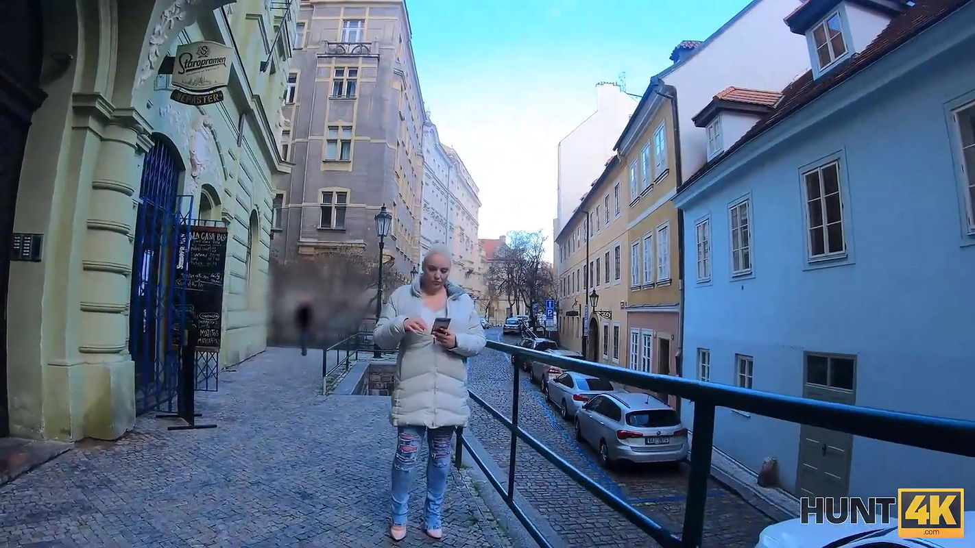 Fellow hooks up with busty blonde and fucks her near gals BF