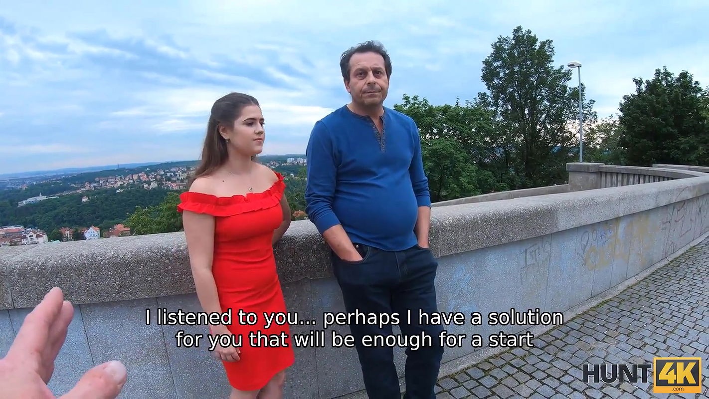 Girl awakens passerbys cock and welcomes it in her vagina