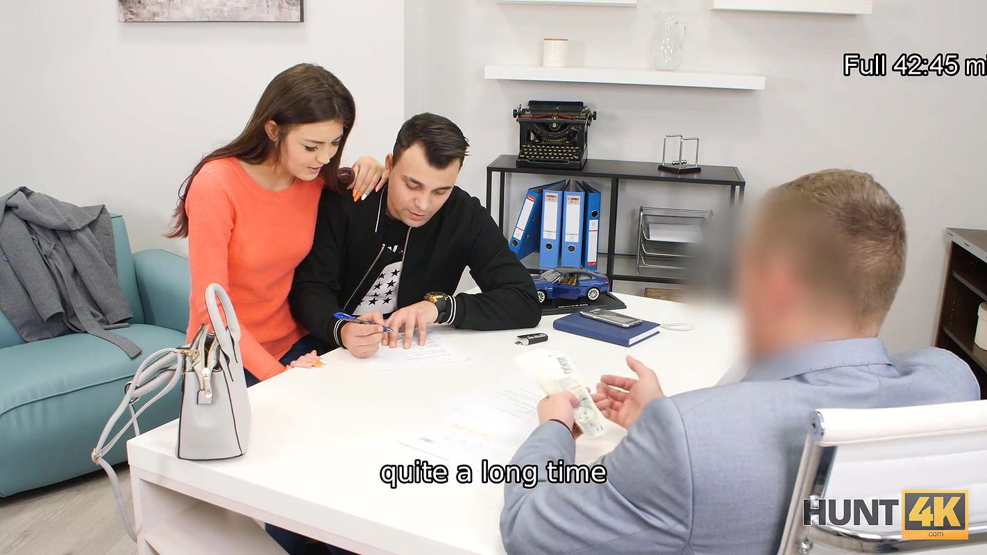 Small-tittied girl is rammed for sake of her boyfriends new car