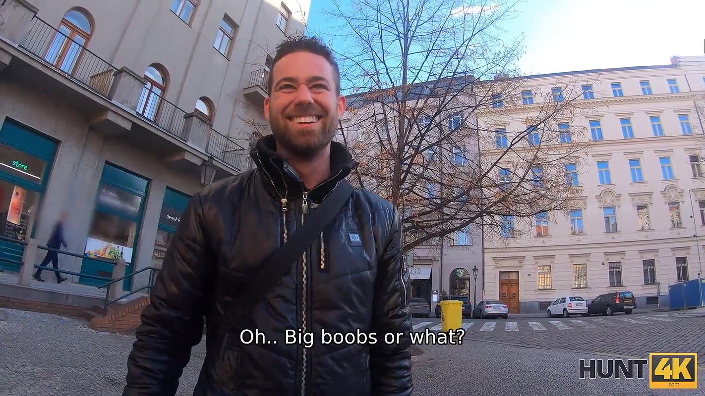 Wanton MILF with hooters decided better to be nailed by stranger