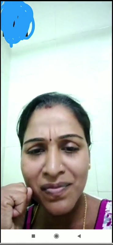 Sexy Bhabhi Showing Pussy on VC