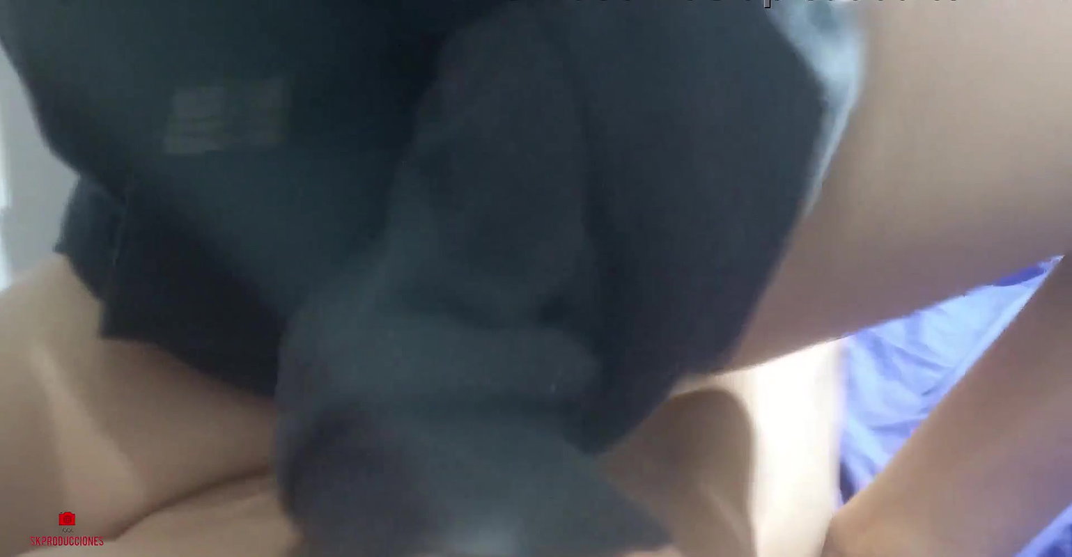 After a long day my very horny stepsister comes to my room to fuck her very hard. (Part 2)