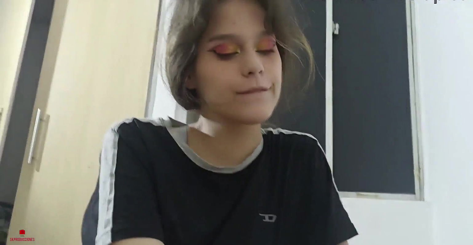 I ask my stepsister for help with my erection and I fuck her very horny hard (part 1)