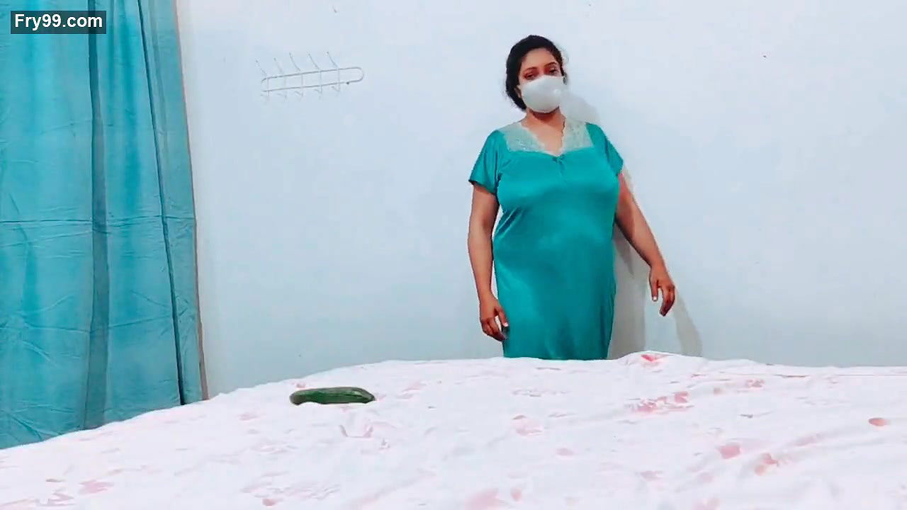 Chubby Paki Girl Showing and Mastrubating with Cucumber 2 Clips Marged