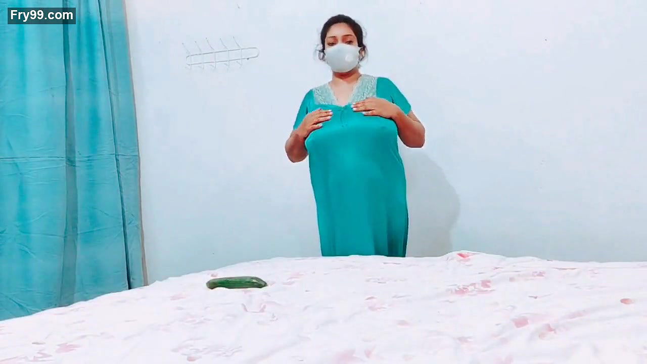 Chubby Paki Girl Showing and Mastrubating with Cucumber 2 Clips Marged