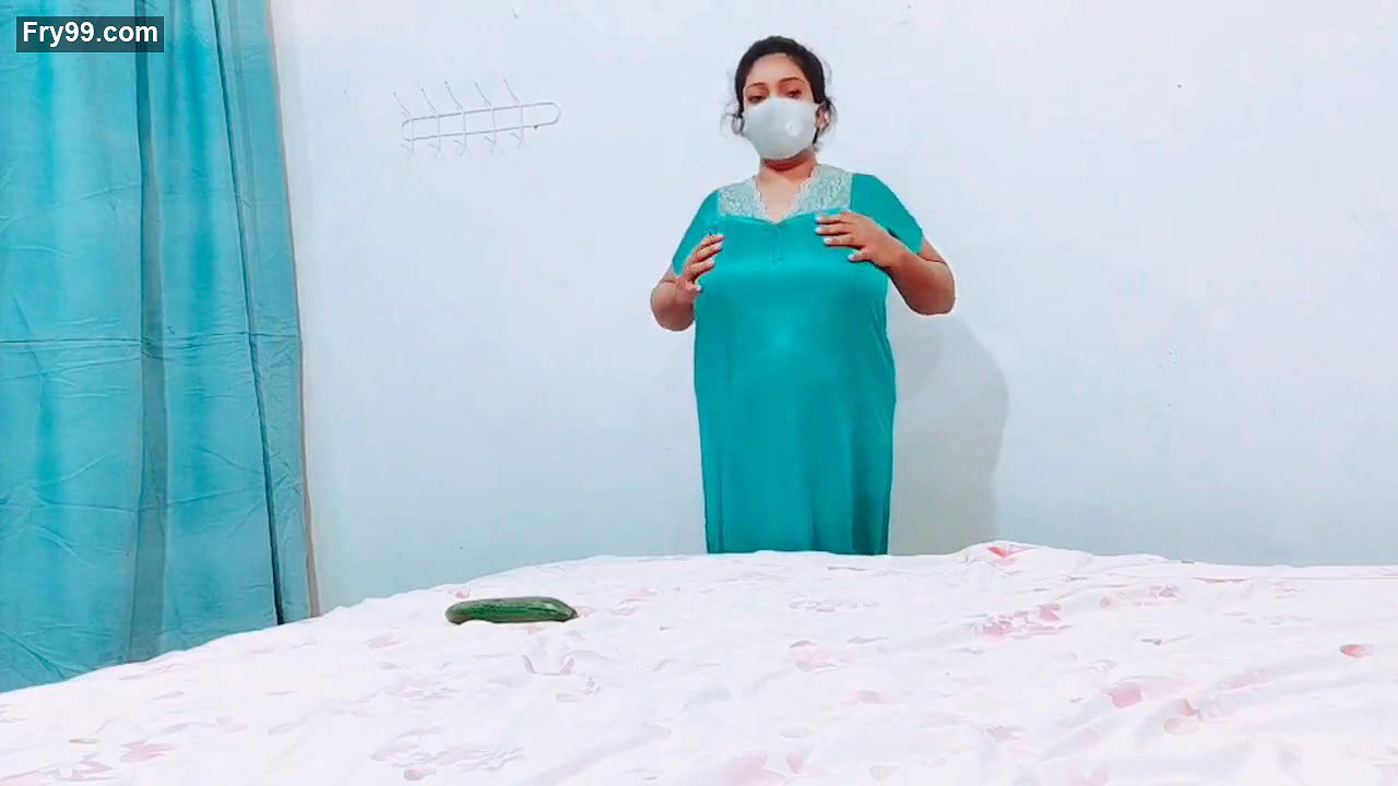 Chubby Paki Girl Showing and Mastrubating with Cucumber 2 Clips Marged