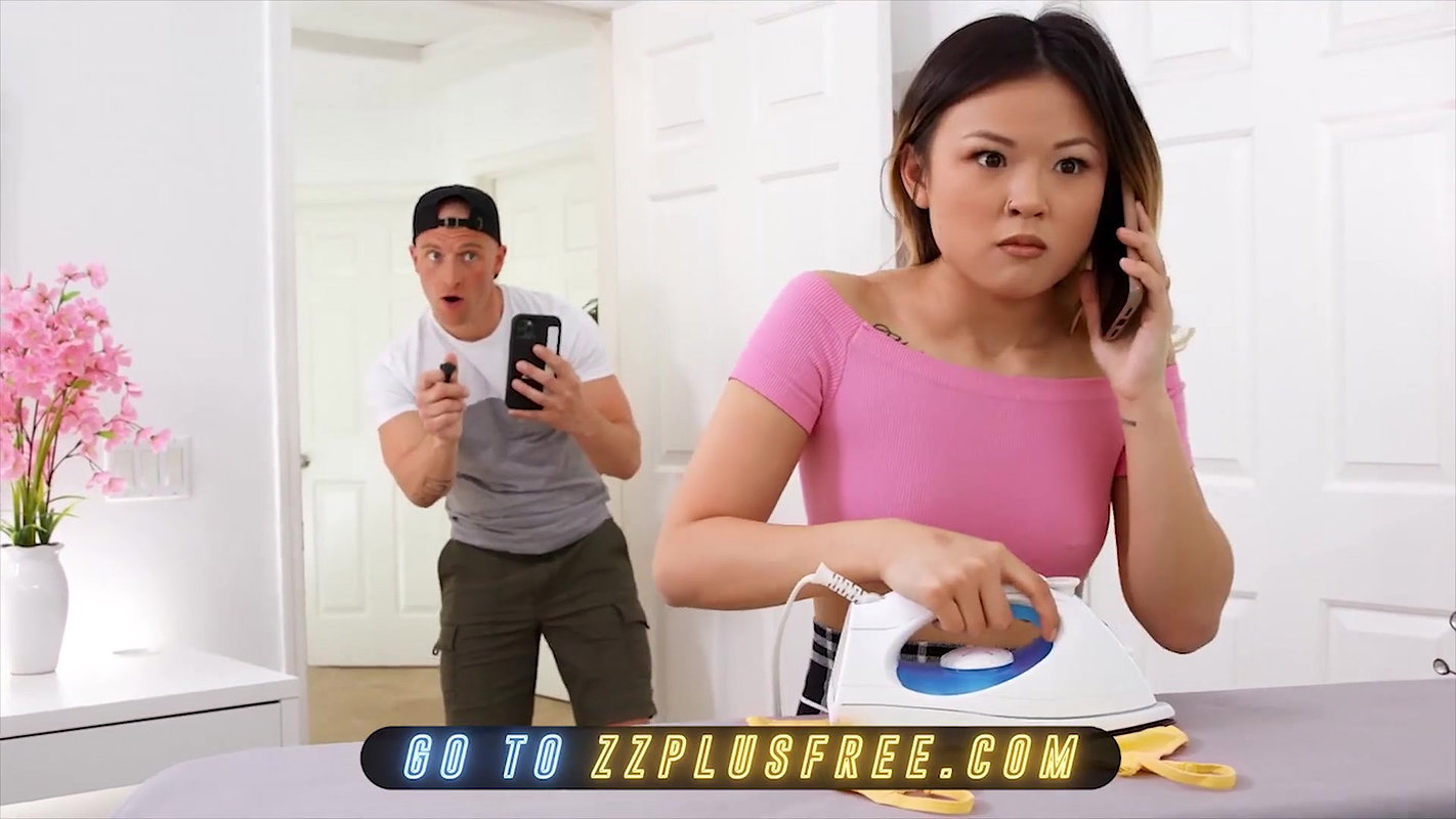 Brazzers – Lulu Chu Catches Her Roommate Zac Wild Watching Her & Makes Him Fuck Her Until She Cums