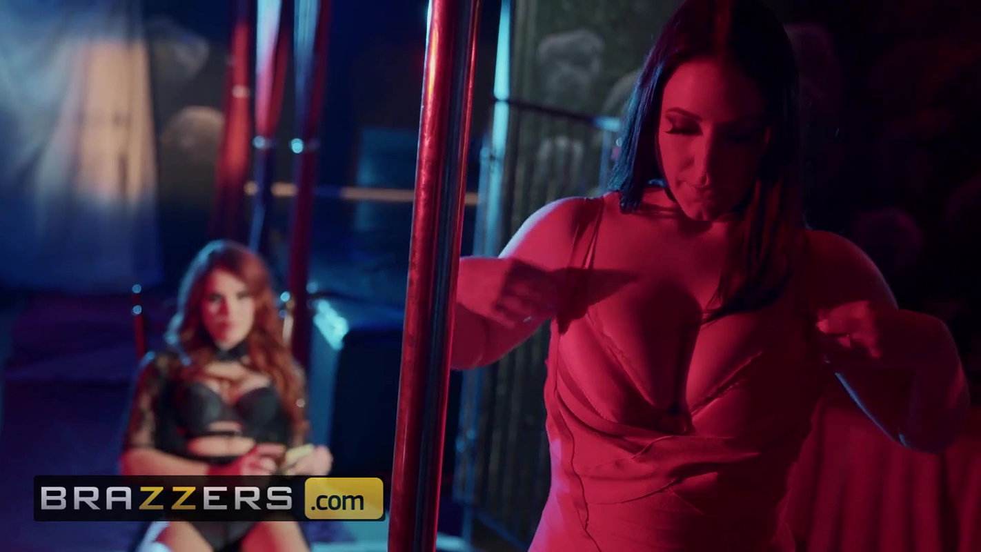 razzers -Thiic big tit Angela White pays for lesbian stripper