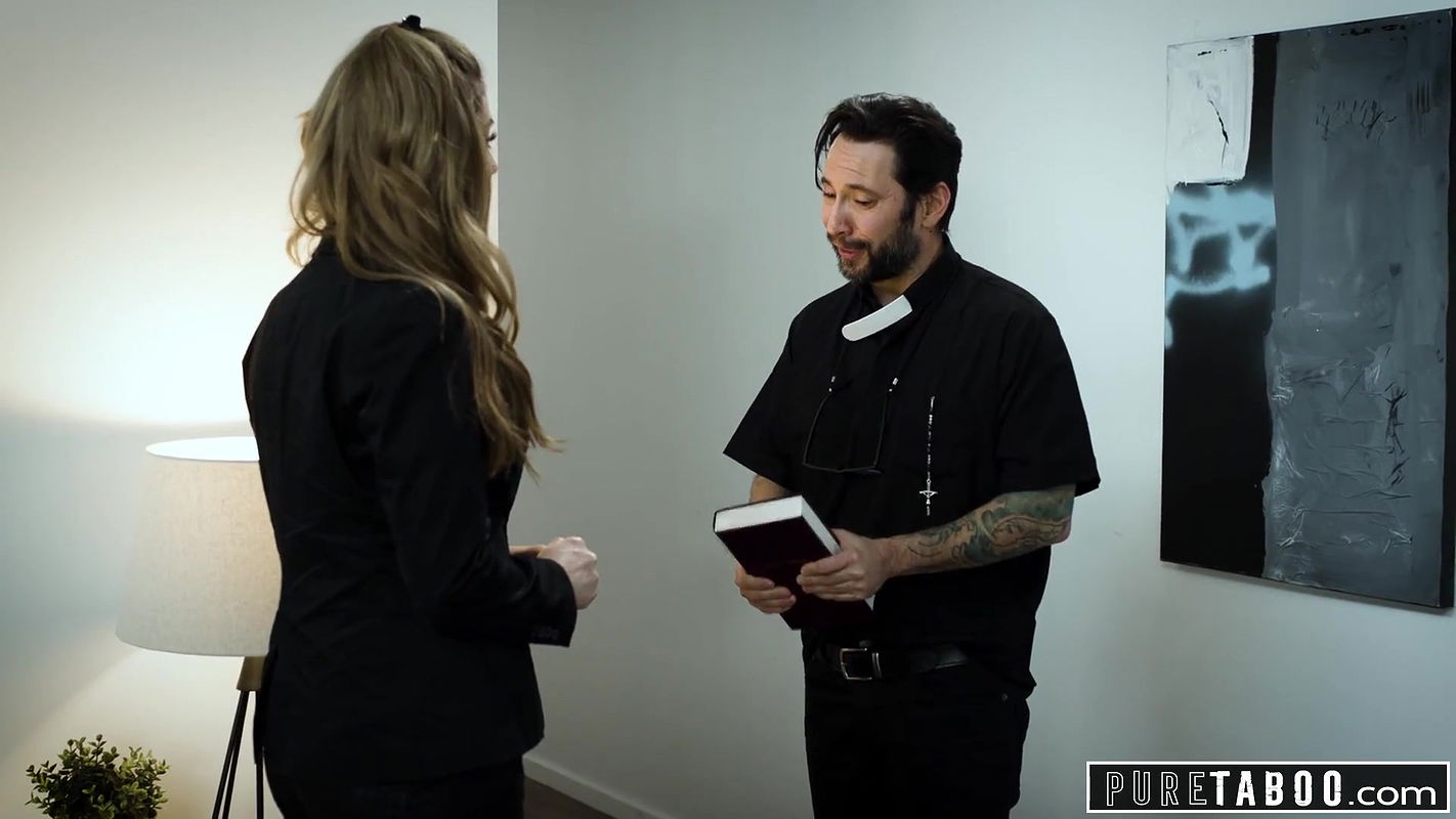 PURE TABOO Eliza Eves Seduces Priest During Intervention