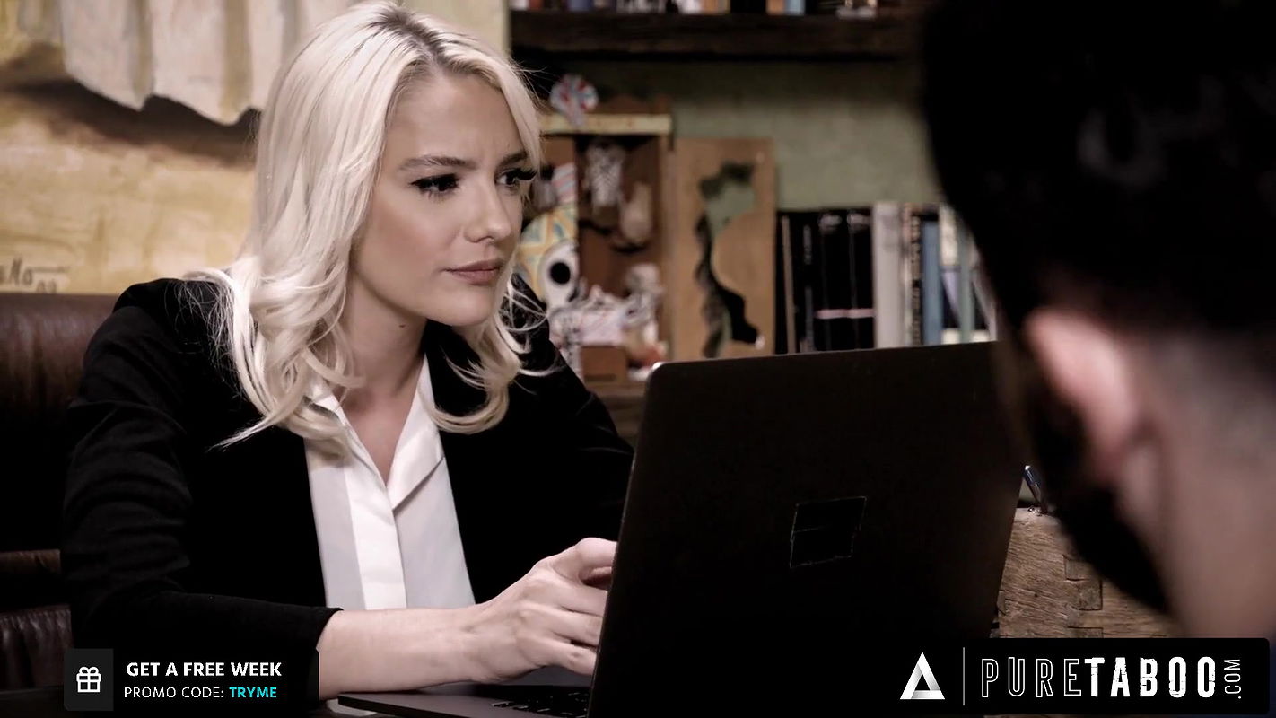 PURE TABOO Kenna James Tricks Her Attractive Client That She Is His Dream Girl