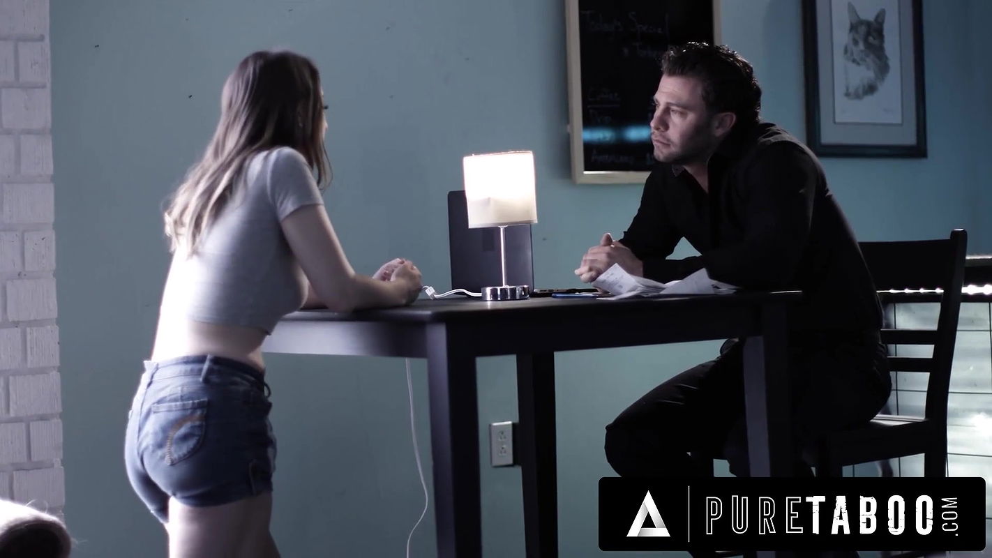 PURE TABOO Laney Grey Fucks Her Stepsister’s Boss To Save Her Job & Convinces Him To Take Her Back