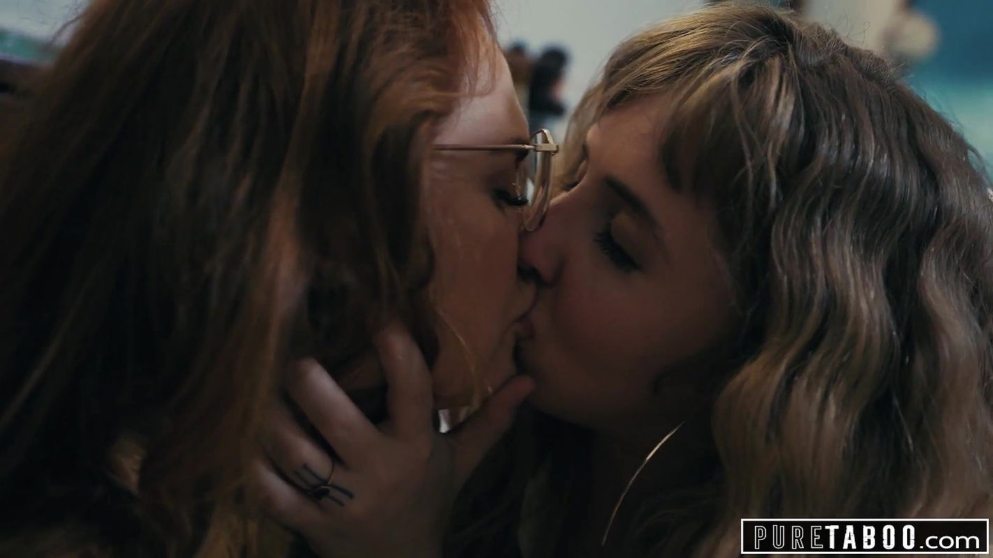 PURE TABOO Lena Paul Creampied By College Friend As Her Wife Siri Dahl Watches