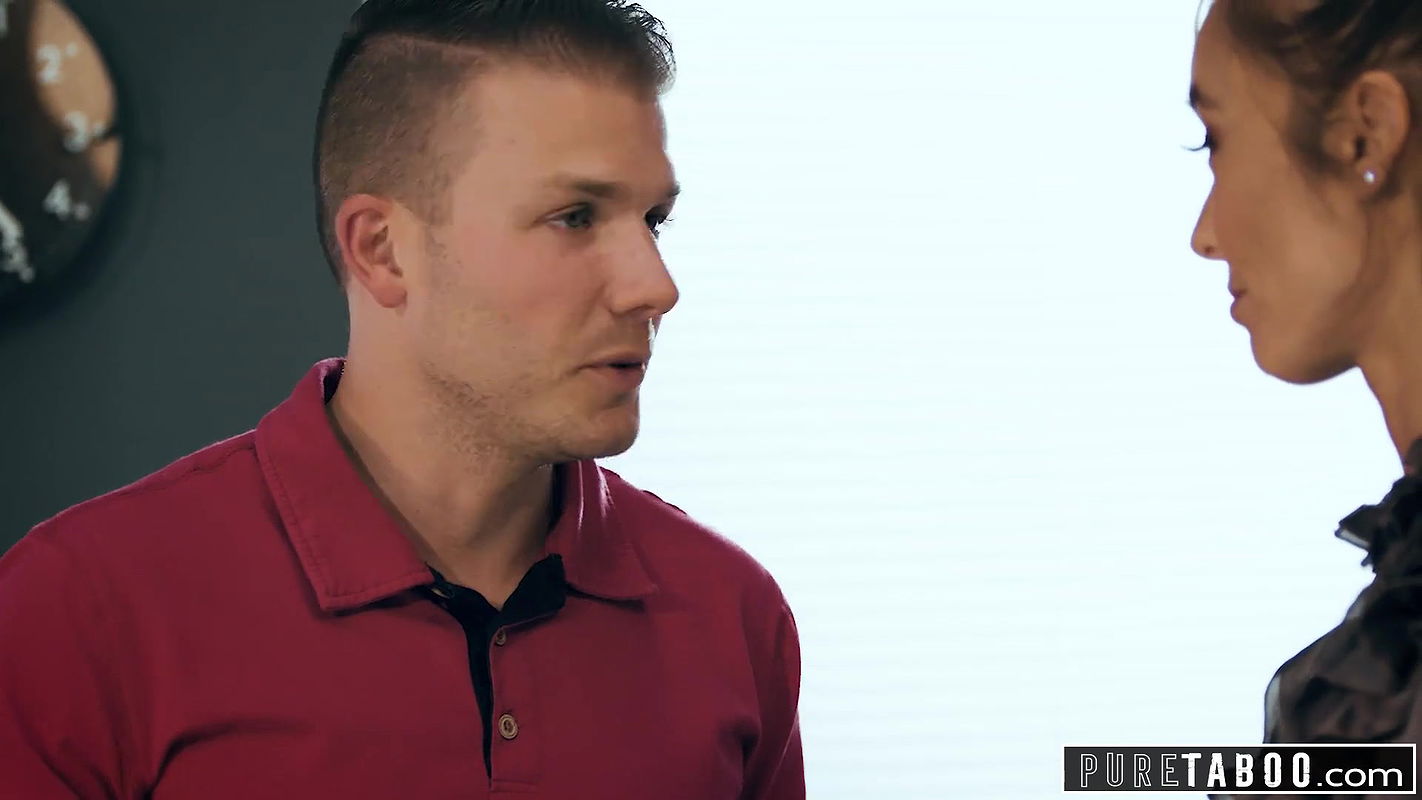 PURE TABOO Lesbian Teacher Christy Love Asks Male Student to Get Her Pregnant