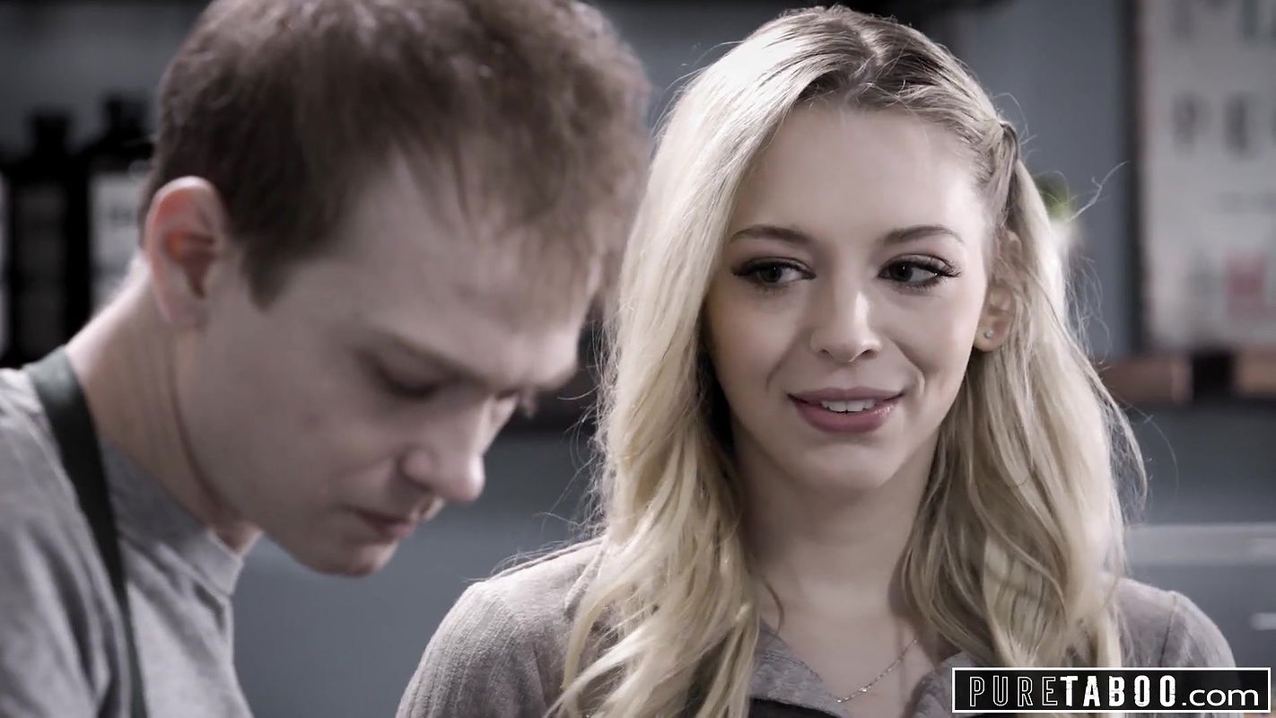 PURE TABOO Lily Larimar Almost Caught Fucking in Public Cafe