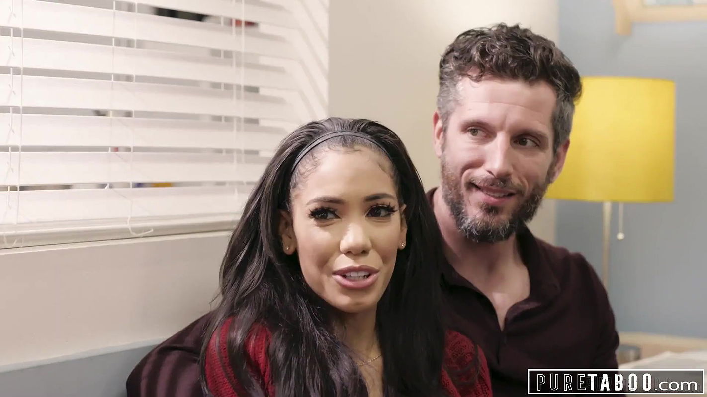 PURE TABOO Nympho Lexi Luna Cheats On Husband Under His Nose With A Double Creampie – Part 1