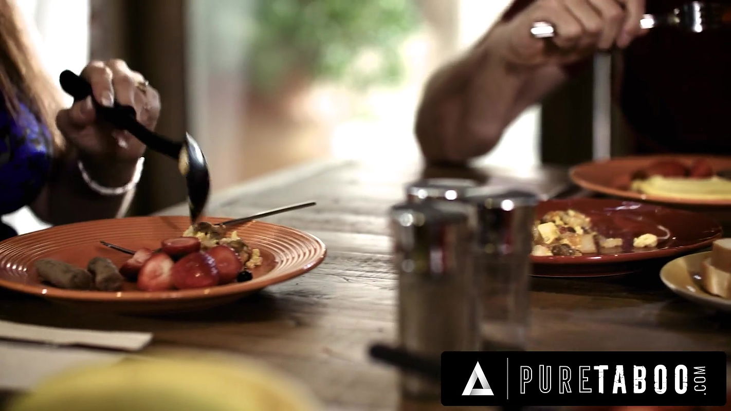 PURE TABOO Rude Stepsister Anna Claire Clouds Dares Wimpy Virgin Stepbrother To Creampie Her