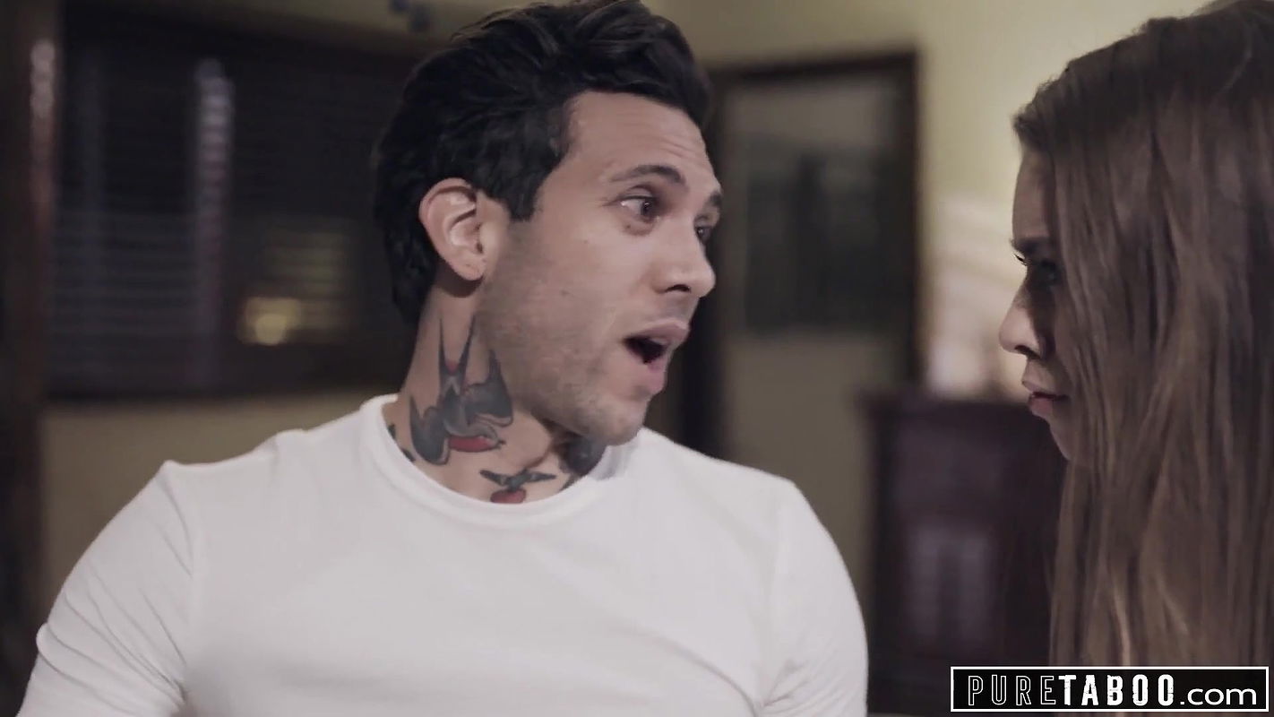 PURE TABOO Step-Brother Catches His Step-Sis Fucking Step-Dad