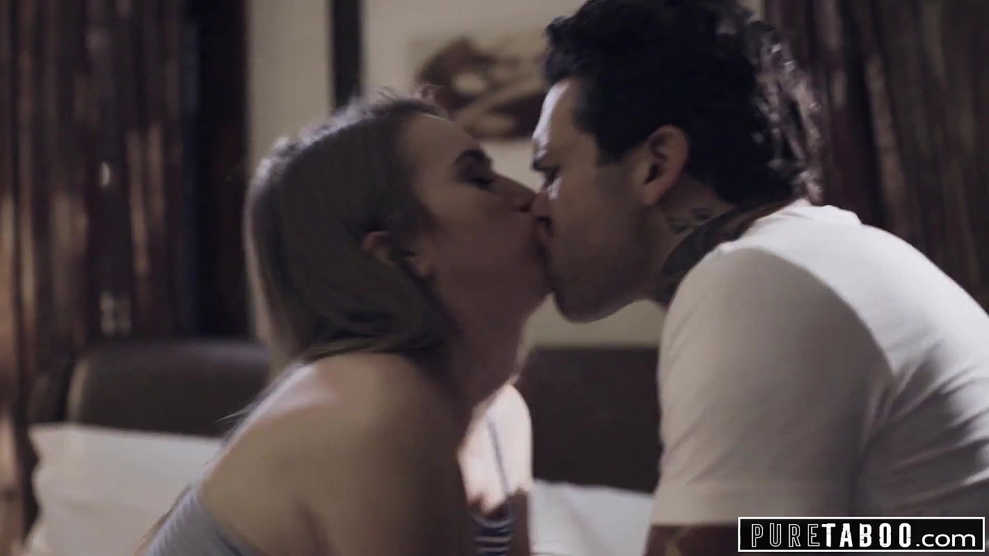 PURE TABOO Step-Brother Catches His Step-Sis Fucking Step-Dad