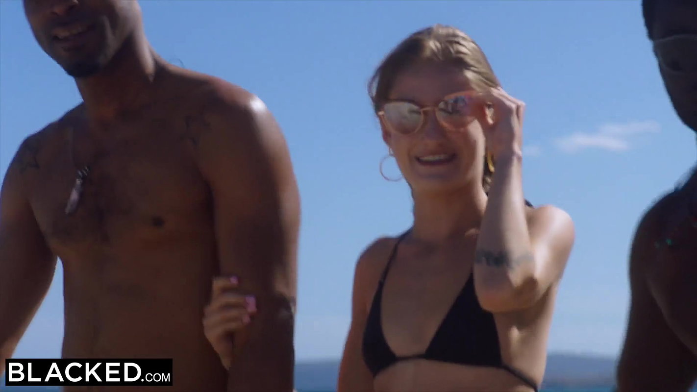 BLACKED – She was alone on vacation until she found two BBCs