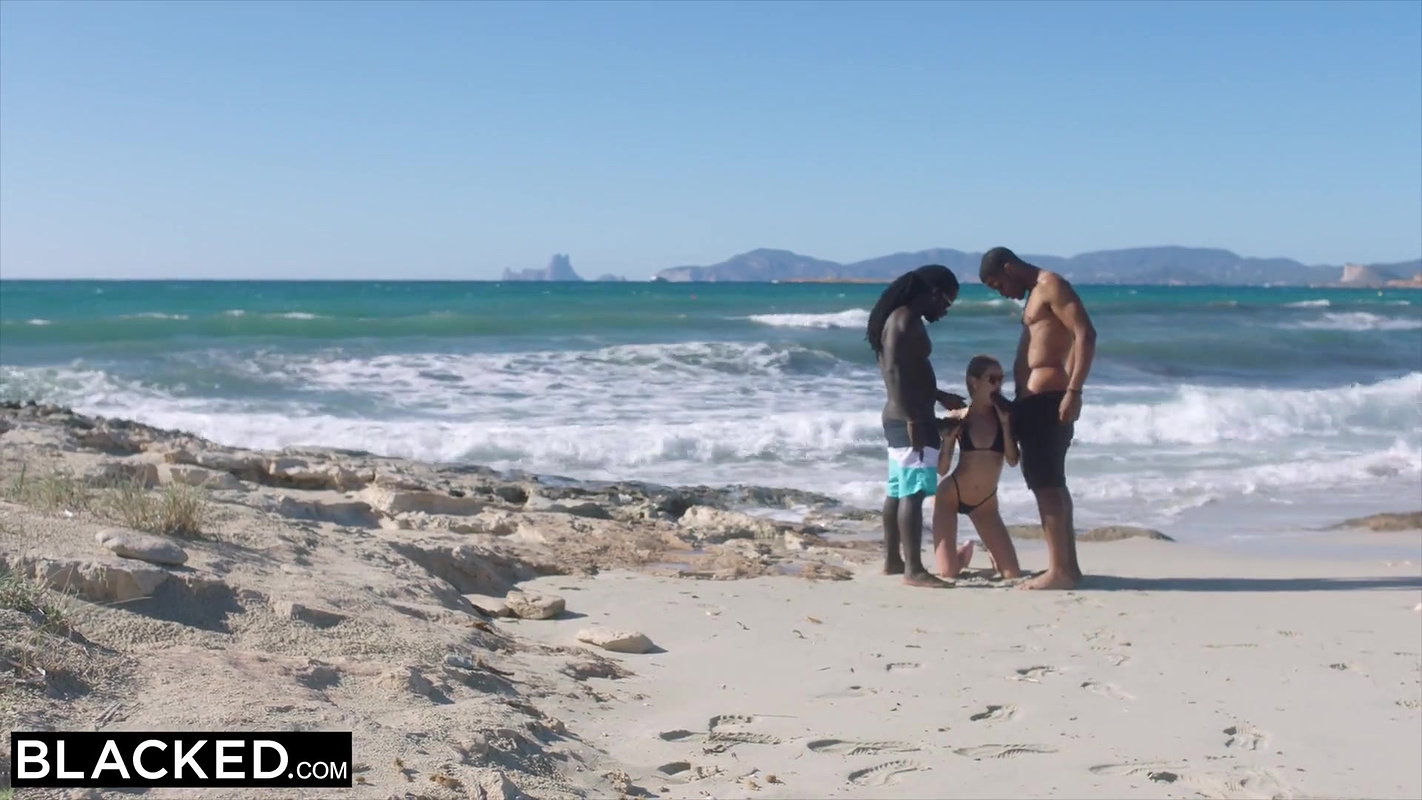 BLACKED – She was alone on vacation until she found two BBCs