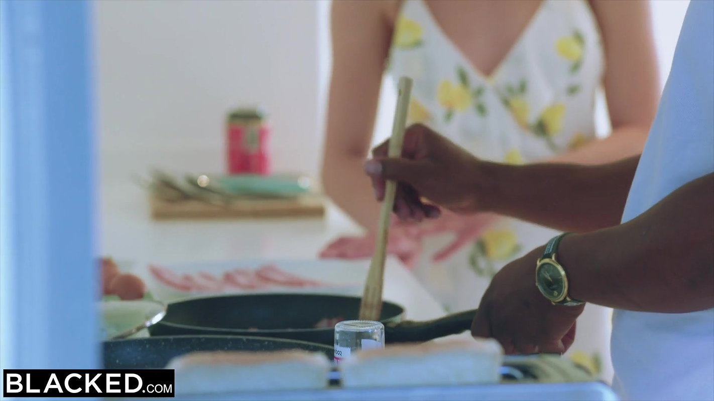 BLACKED BBC-loving Busty Blonde seduces handsome stranger