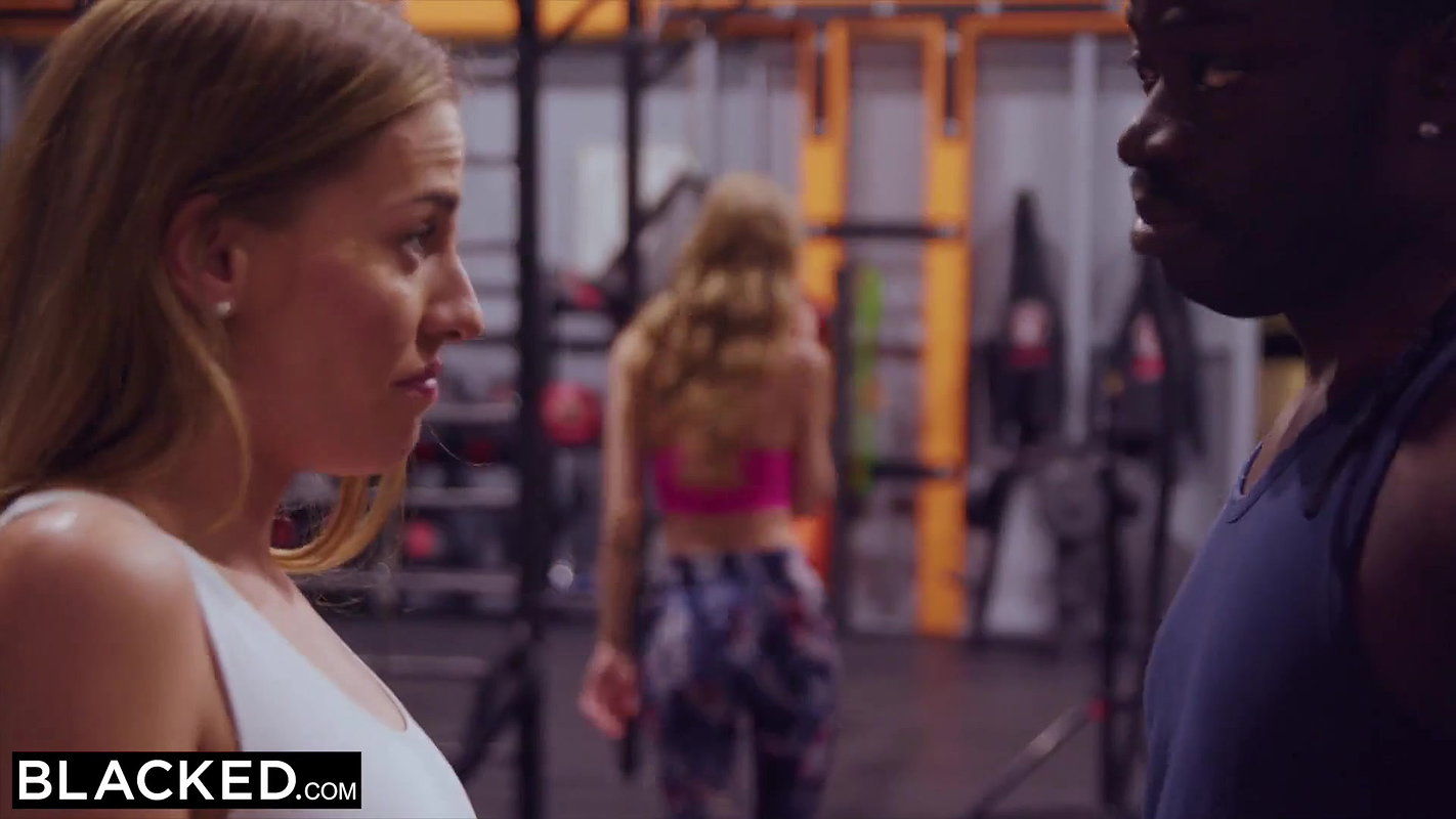 BLACKED Blonde hottie wants her yoga instructor’s huge BBC