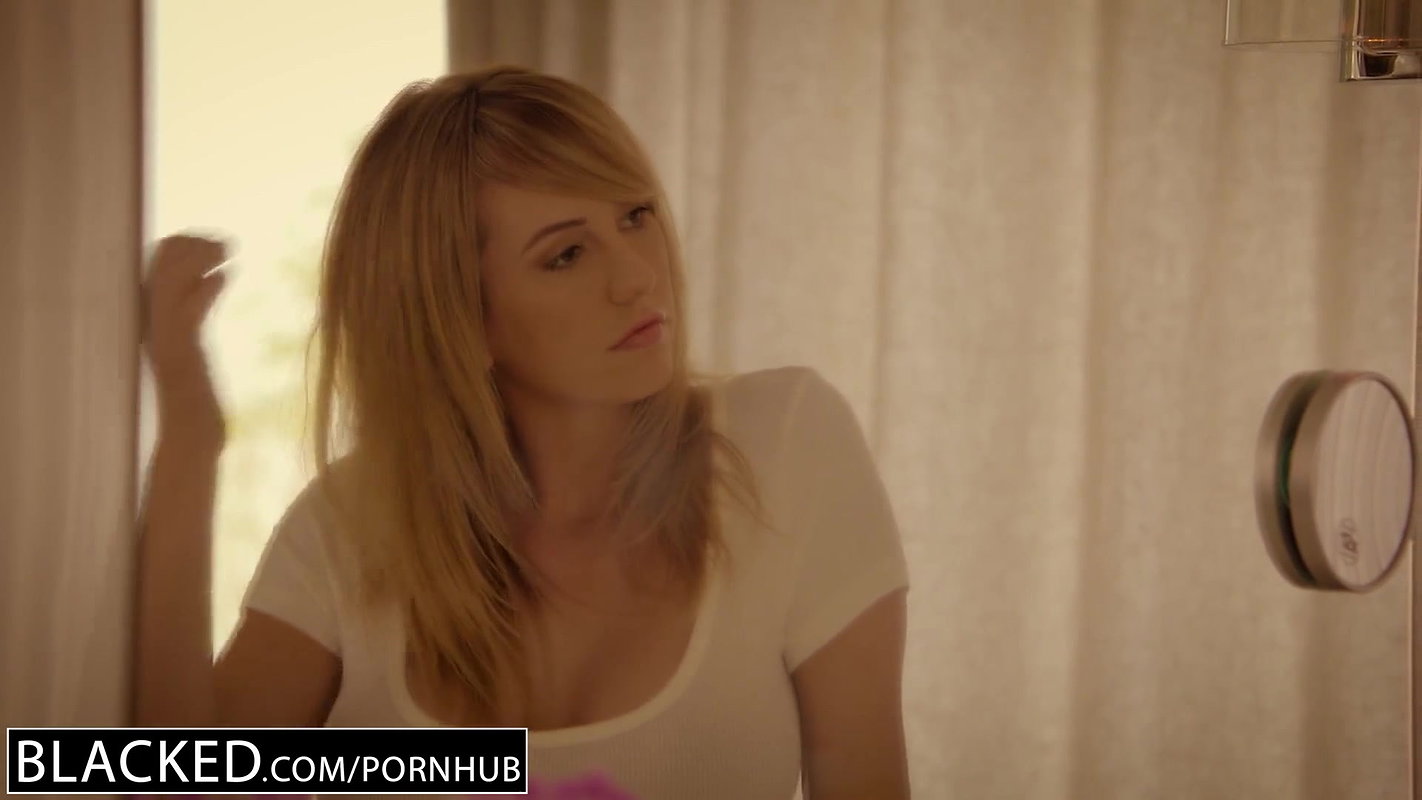 BLACKED Brett Rossi scared from her ex Big Black Boss protects her