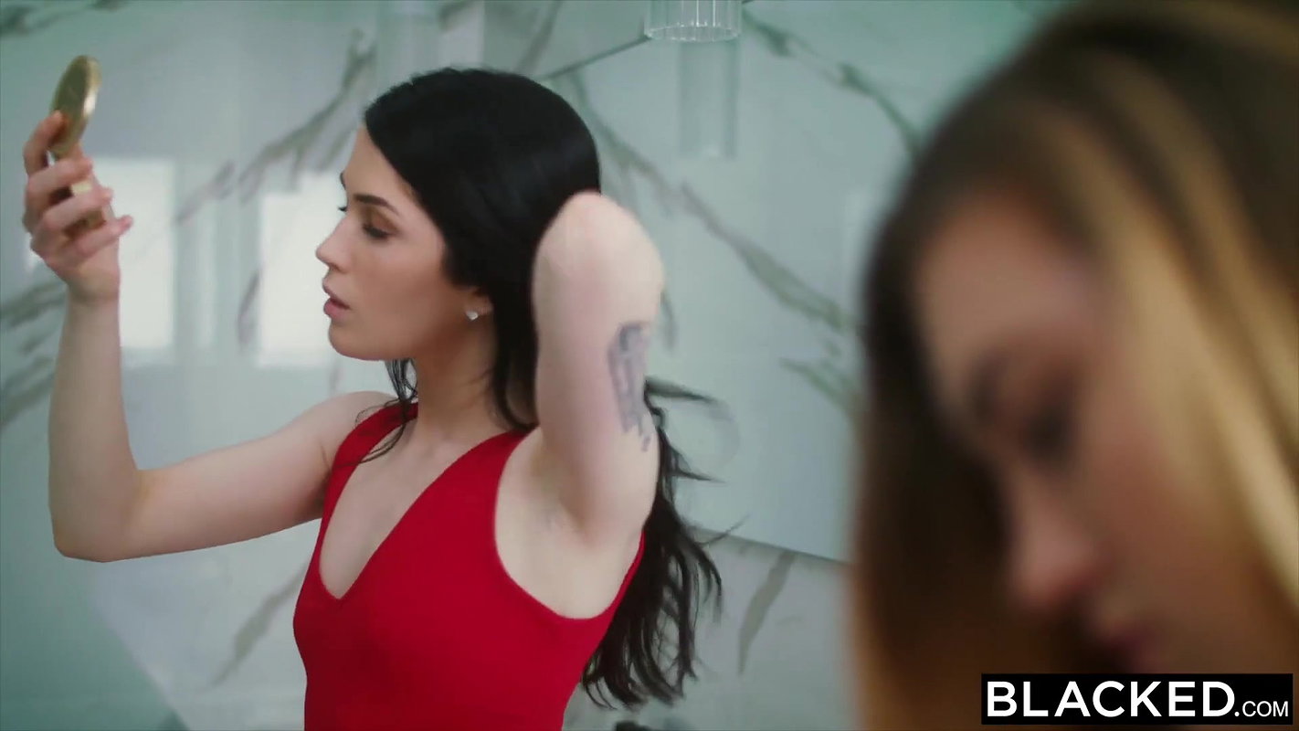 BLACKED Evelyn Claire takes on two BBC’s