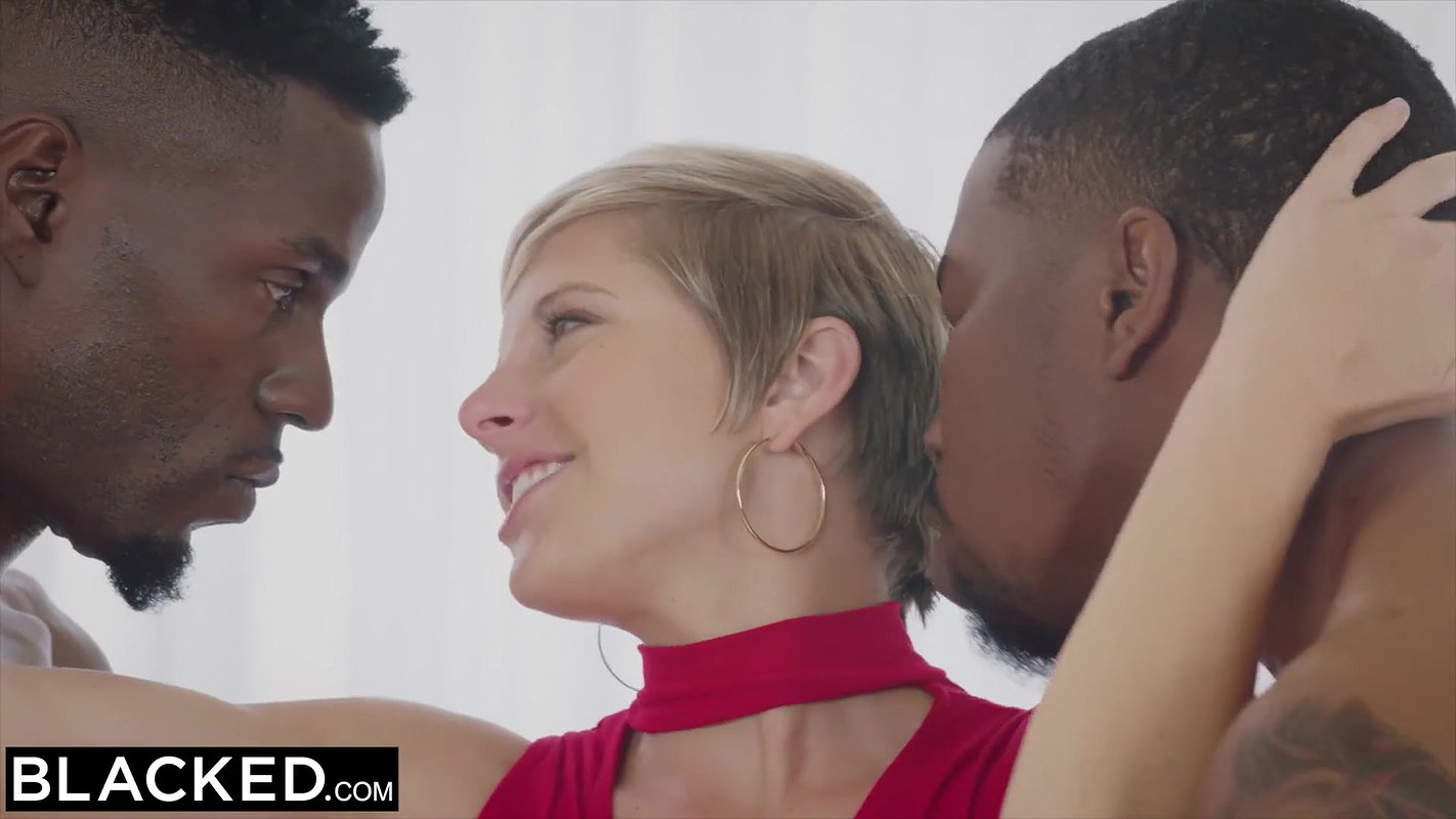 BLACKED Housewife Fucks Two BBCs