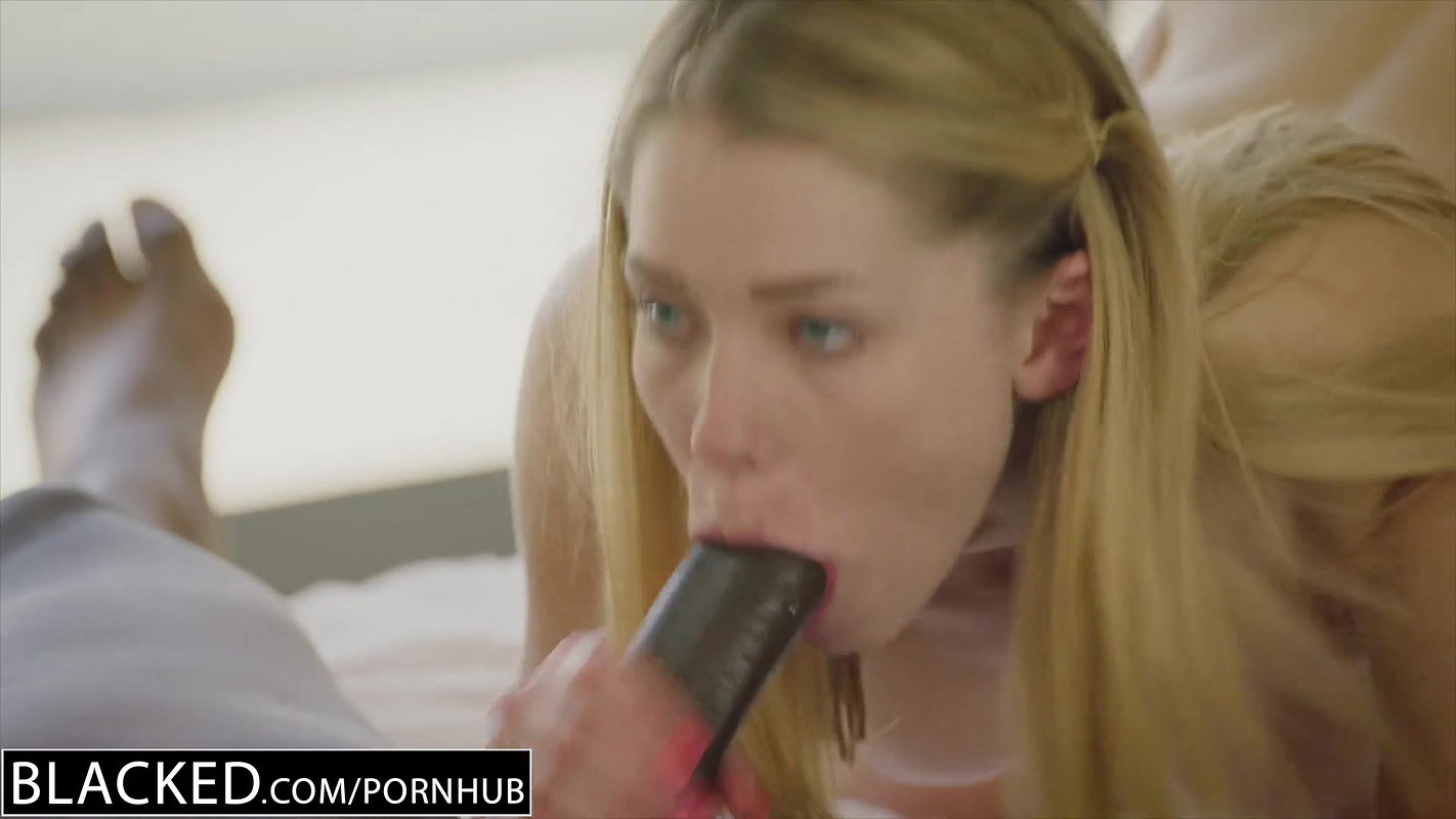 BLACKED Huge black cock makes tiny blonde scream