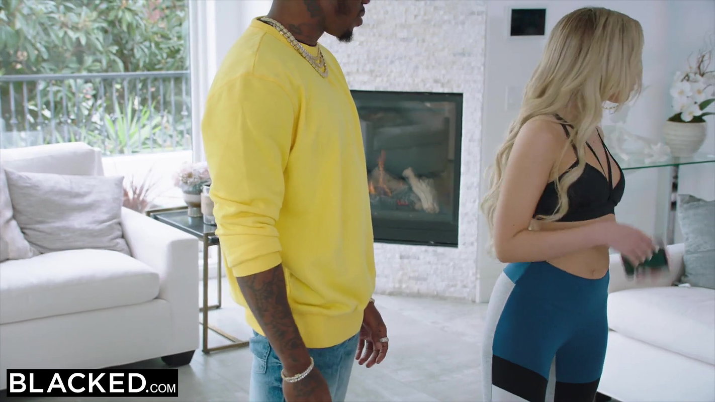 BLACKED It was her first time in LA