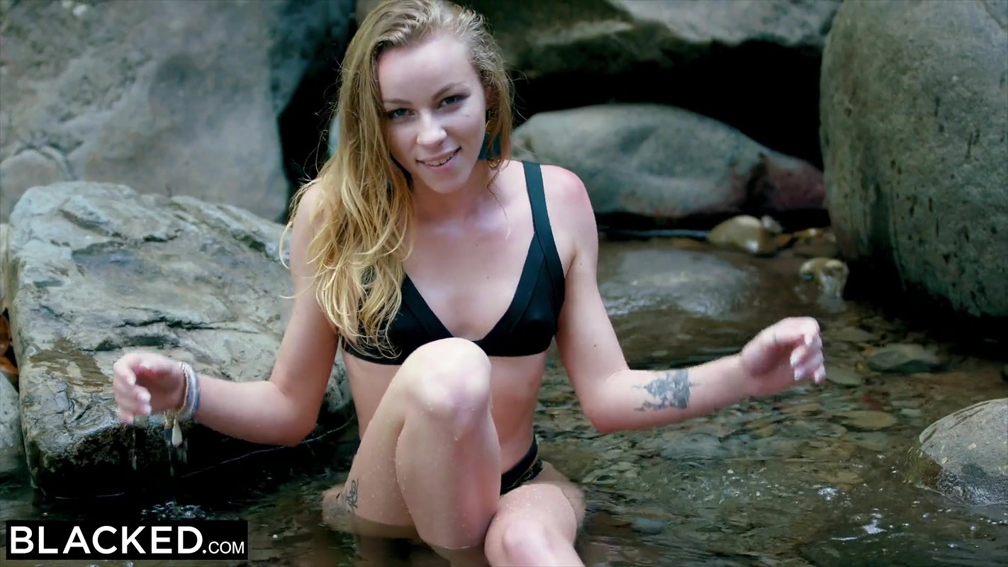 BLACKED Petite Blonde Gets Dominated By Two Monster BBCs