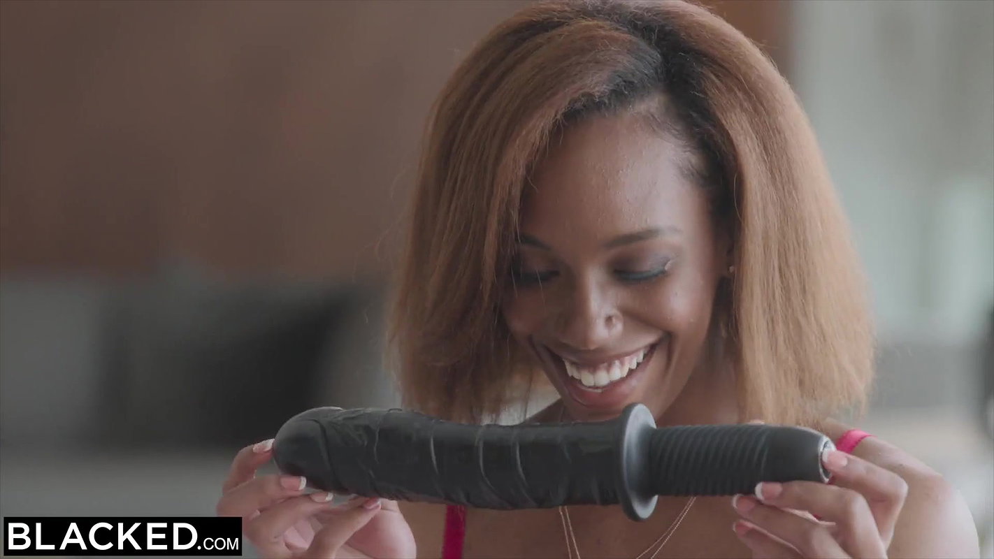 BLACKED Sexy Jessie & Lacey get a BBC lesson from golf pro